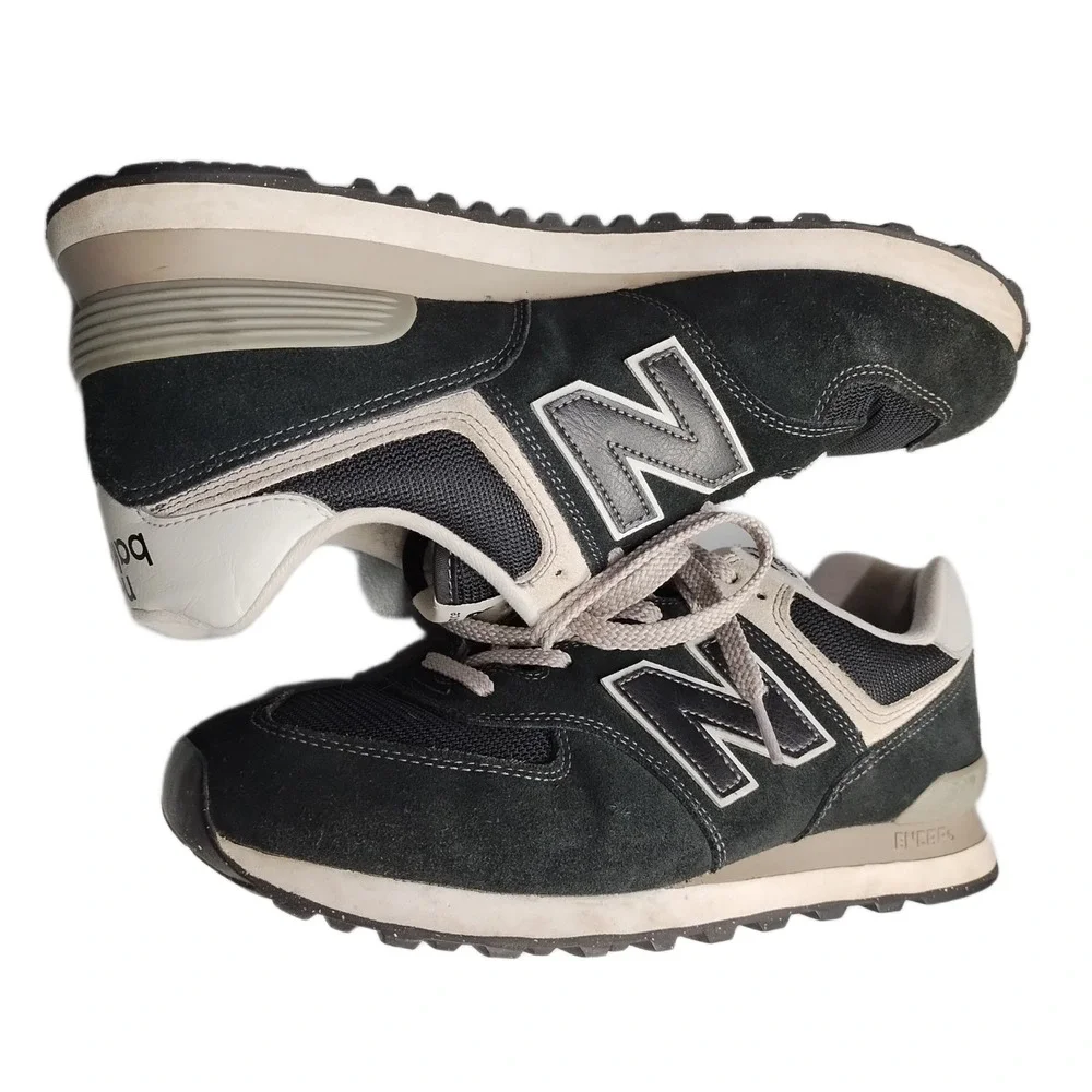 New Balance Classic 574 Sneakers Mens US 10.5D Multi Low Top Lace Up WL574EVB